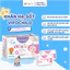 Khăn lau hạ sốt VIFOCHILD Hộp 4 gói Thải nhiệt hạ sốt chuẩn Nhi Khoa Làm mát cơ thể cho bé Baby 4