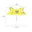ESSENCEH Baby Doll Rain Gear, Ô trẻ em hoạt hình dài tay, Mô hình tai Họa tiết sáng tạo Nhiều màu Ô trẻ em 1-3 tuổi