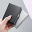 Chủ thẻ ID BORAGETE, Hộp đựng thẻ tín dụng chống RFID 6 / 10 khe, Ví ngắn gọn bằng không gỉ thời trang du lịch