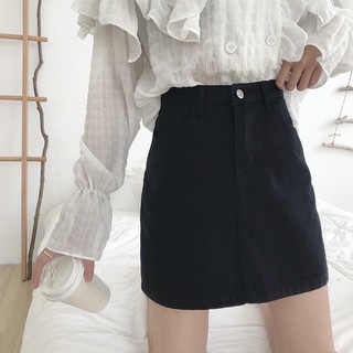 [Combo 2 chân váy] Chân váy chữ A ngắn trên gối chất vải kaki dày dặn mềm mịn, váy chữ a ngắn có quần trong