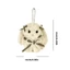 Pealike Sang Trọng Thỏ Mặt Dây Chuyền Túi Charm Móc Khóa Phụ Kiện Handmade Cho Túi Xách Hoặc Ví