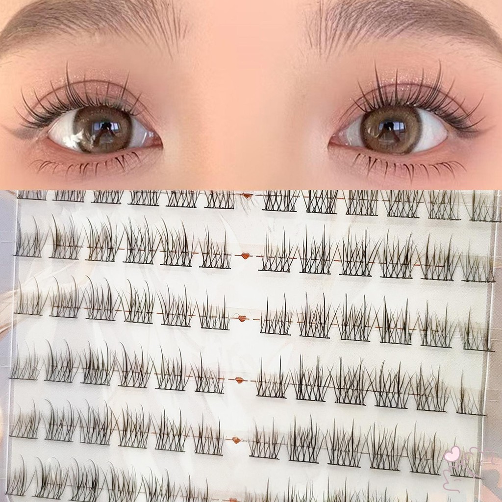 C Curl 9-13mm Cụm mi Cosplay tự nhiên Lông mi giả