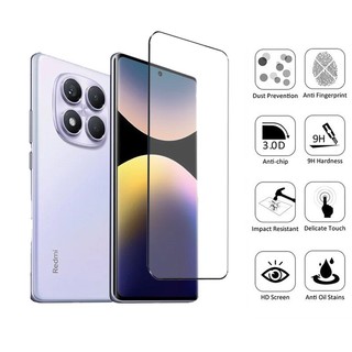 Redmi Note 14 Pro 4G 2 trong 1 Kính Cường Lực Bảo Vệ Màn Hình Cho Xiaomi Redmi Note 14 13 Pro Plus 4G 5G + Phim Ống Kính Máy Ảnh