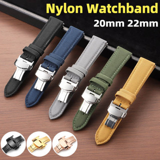 Khóa Bướm Nylon Vải Dây Đeo Đồng Hồ 20 Mm 22 Mm Đa Năng Đồng Hồ Thay Thế Cho Seiko 5 Diver Phát Hành Nhanh Đồng Hồ Vòng Tay Thể Thao Cho Nam Nữ Dây Đeo Đồng Hồ Quà Tặng