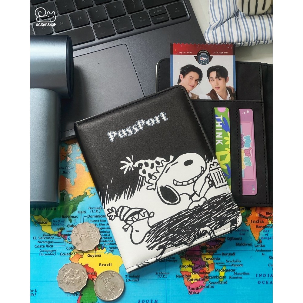 Vỏ passport Snoopy