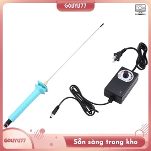 Bút cắt Polystyrene xốp 12V có thể điều chỉnh nhiệt độ Máy cắt xốp điện KT Board Bút cắt