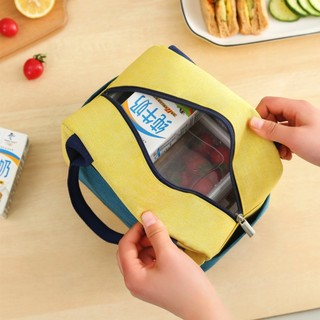 Minions Series Túi Ăn Trưa Bảo Quản Thực Phẩm Bảo Quản Dung Tích Lớn Bên Trong Nhôm Phim Cách Nhiệt Trẻ Em Đi Học Túi Ăn Trưa Học Tập Quà Tặng