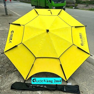 ô câu cá Guide - ô câu cá 2 tầng cao cấp Guide nhiều màu 2m2 và 2m4- Ô Câu Cá Ô Dù Che Nắng Mưa ô dù che nắng câu cá cao