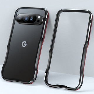 [JLK] Ốp Lưng Nhôm Cho Google Pixel 9 8 Pro XL Case 9 Pro XL Cover 9Pro Khung Kim Loại Chống Sốc Vỏ Điện Thoại