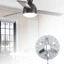 YOI LED Quạt Trần Đèn Retrofit Bộ Dụng Cụ Quạt Trần Đèn Thay Thế Mặt Dây Chuyền Ánh Sáng Bảng Điều Khiển Tròn LED Module End