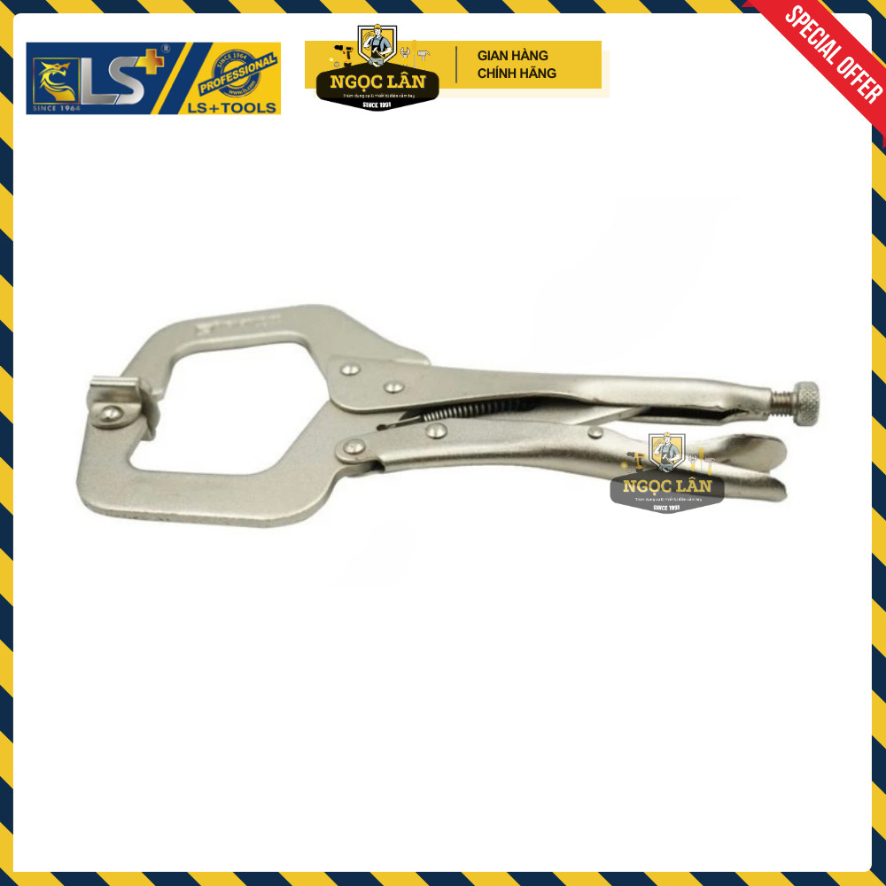 [Chính hãng] Kìm bấm chết chữ C LS+ 11"-275mm kẹp chặt vật liệu cao cấp