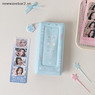 [Mới] Nhiều Màu Khung Gian Hàng Ảnh Album Cho Album Dải Ảnh 2x6 Inch 20 Trang 40 Ảnh.