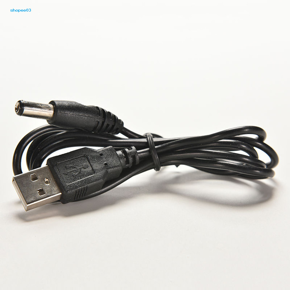 [Ky] USB 20 Nam AC sang DC 55mmx21mm Cắm Dây Cấp Nguồn Ổ Cắm Đầu Nối Cáp
