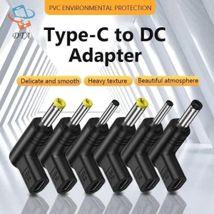 USB C PD To Power Connector Universal 5 / 9 / 12V Type C To Jack Cắm Bộ Chuyển Đổi Sạc Cho Router Quạt Máy Tính Bảng VN