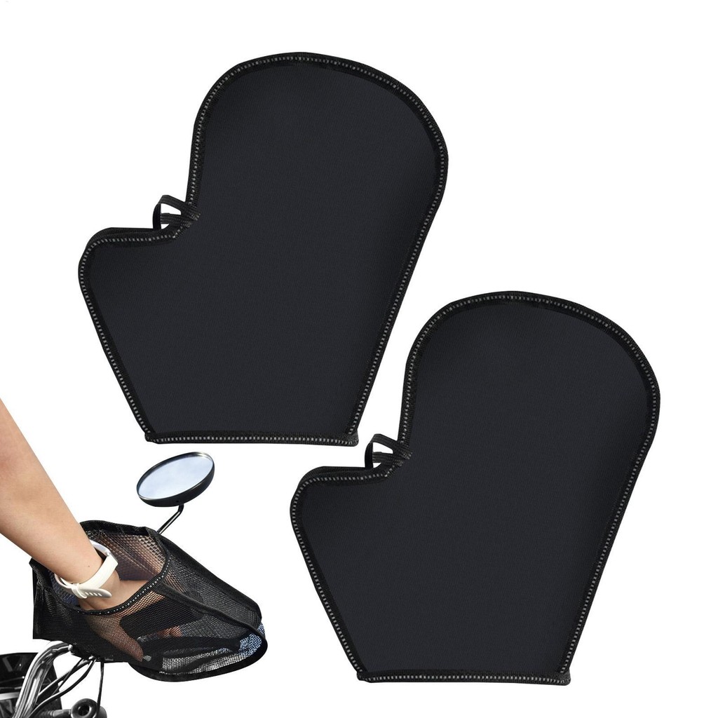 Tay Lái Xe Máy Muffs Găng Tay Đi Xe Mùa Hè Lưới Thoáng Khí Chống Nắng Dải Phản Quang Cho Xe Tay Ga Đi Xe Máy pomervn
