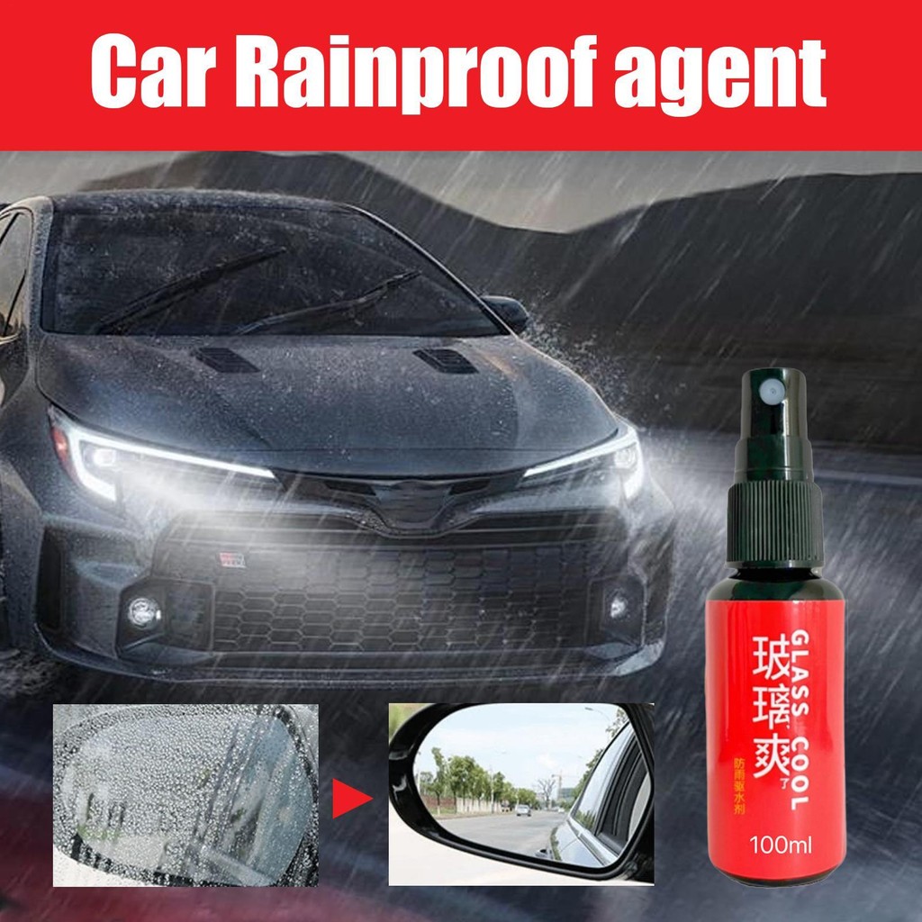 Xịt chống nước ô tô chất lượng cao Lớp phủ Nano Chất chống mưa cho gương chiếu hậu kính lâu trôi Chống mài mòn Tầm nhìn trong suốt pomervn