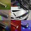Phim Vinyl sợi Carbon YRBWD, Phim ngoại thất nội thất Nhãn dán thân xe máy có độ bóng cao, Hiệu ứng 9D mát mẻ Xe DIY Bọc Giấy dán cho ô tô Xe máy DIY
