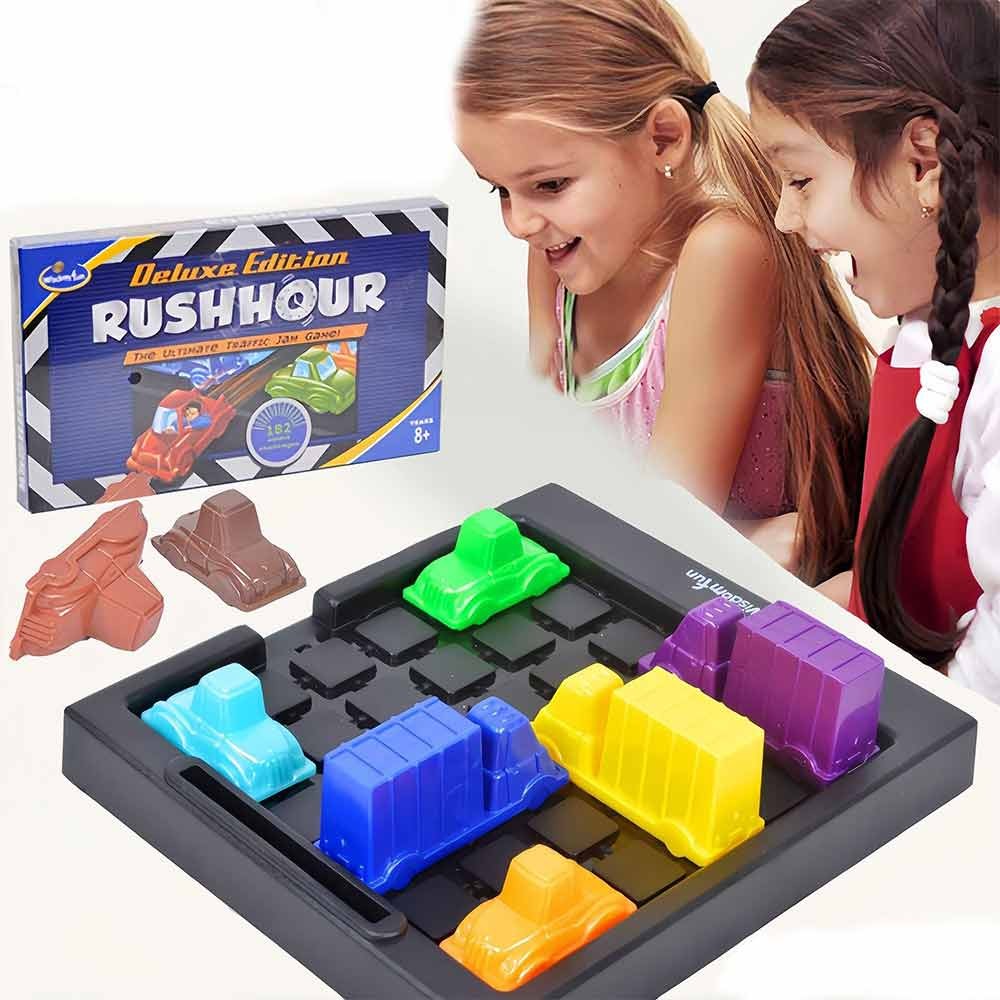 Rush Hour Traffic Jams Logic Game Chiến Thuật Kỹ Năng Xếp Hình Trẻ Em Đồ Chơi Giáo Dục Quà Tặng