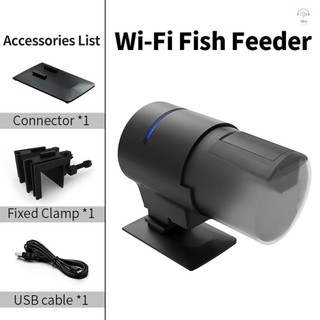 Wifi Thông Minh Thời Gian Tự Động Ăn Bể Cá Vàng Ăn 210ML Dung Tích Lớn Cá Ăn Điện Thoại Di Động Ứng Dụng Điều Khiển