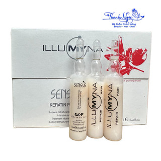 Huyết thanh tái tạo cấu trúc tóc Keratin Reconstructor SENSUS 10ml ( lẻ ) [ TN 2025 ]