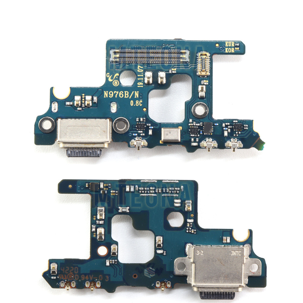 Cổng sạc USB 45W Dock kết nối cổng sạc cho Samsung Galaxy Note 10 + Plus SM-N975F N976B N976U Bo mạch chủ Cáp mềm
