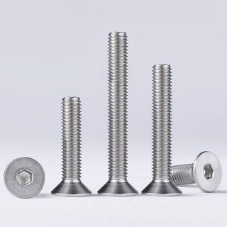 (((LXY) Vít Bulông đầu chỏm cầu , bulong  đầu bằng inox 316，Bu Lông Đầu Lục Giác Dẹp Siêu Mỏng Bằng，Ốc vít  đầu lục giác dẹp mỏng phẳng M2 / M2.5-M10 * L4-100mm (RM-VN-1)