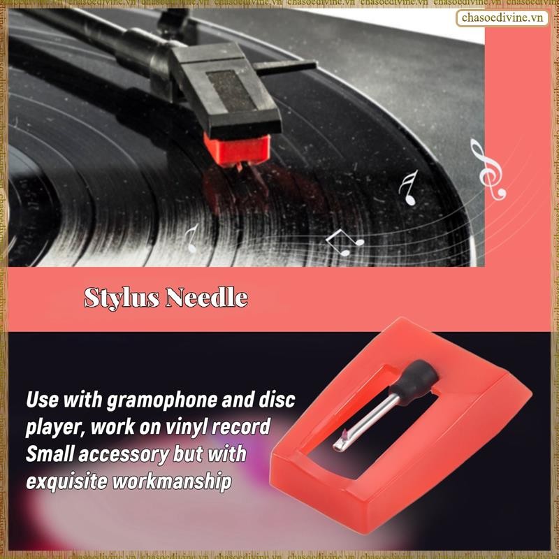 [K O G X] Bàn xoay kim cương Stylus cho máy quay đĩa Bàn xoay Vinil Lp Máy hát bản ghi kim Phụ kiện Stylus
