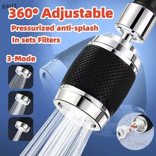 [Gazi1] Vòi đa năng Xoay 360 độ Bộ lọc vòi 3 chế độ Đầu bong bóng nước Bộ tiết kiệm chống bắn tung tóe Đồ dùng nhà bếp VN