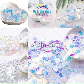 10g Kim Sa Treo Tròn Lỗ Lệch Loại Đẹp Đính Kết Trang Phục, Làm Phụ Kiện Thời Trang