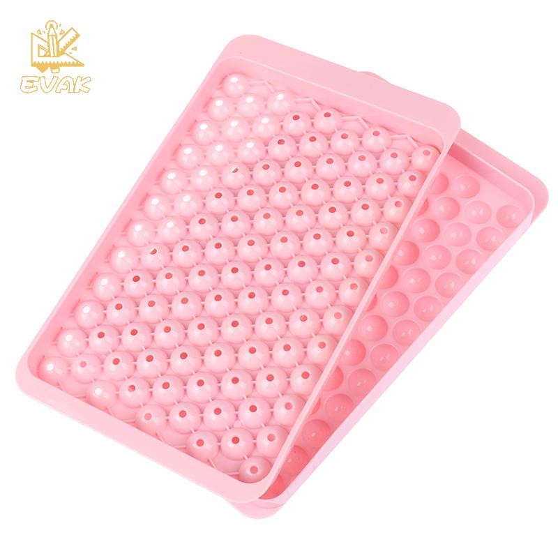Alittlesetrtu 1Pc 104 Khay Lưới Khuôn Thực Phẩm Nhỏ Dễ Dàng Phát Hành Khuôn Đá Tròn Cho Nước Lạnh VN