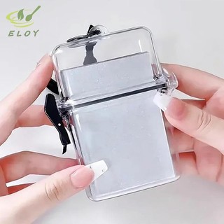 [ELOY] Hộp lưu trữ trong suốt 3 Inch Hộp đựng thẻ Photocard có dây chống nước Hộp đựng thẻ vuông ngoài trời Hộp chống bụi Hộp lưu trữ ảnh VN