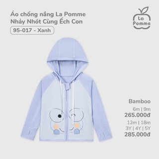 La pomme Áo chống nắng La Pomme Nhảy Nhót Cùng Ếch Con - cho bé T6.0