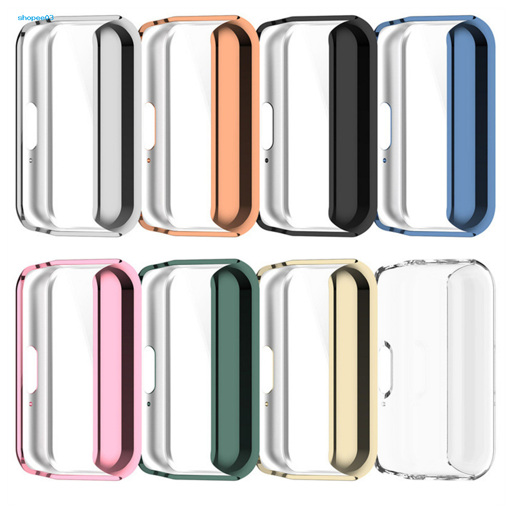 [Ky] Vỏ đồng hồ Tpu bảo vệ màn hình đồng hồ thông minh Tpu siêu bền cho Samsung Galaxy Fit 3 Chống trầy xước Dễ dàng cài đặt Chống va đập
