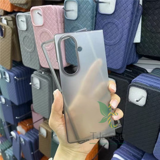 Ốp lưng siêu mỏng Samsung Galaxy Z Fold 7 Z Flip 7 Z Fold 6 5 4 3 Z Flip 6 5 4 3 Ốp cứng mờ / pha lê / đen