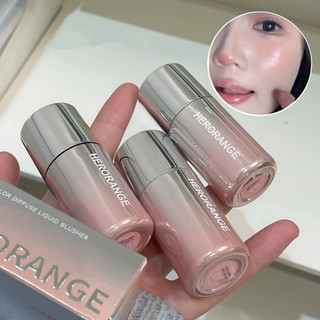 HERORANGE Blush Liquid Stick Thích hợp cho môi và má Chống thấm nước Hiệu chỉnh màu lâu trôi