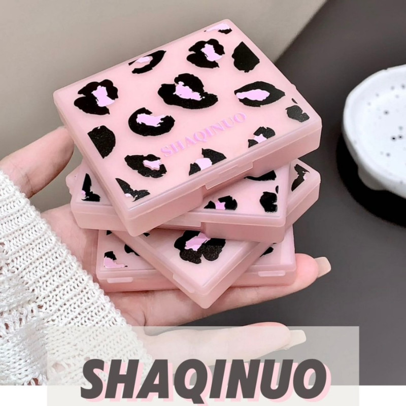 Set 100 Tờ Giấy Thấm Dầu,hương thơm đi kèm với gương + Puff hộp di động