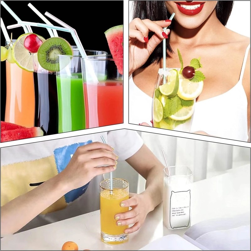 Nhiều Màu Uống Rietjes Trà Sữa Thanh Tiệc Cưới Nhà Bếp Phụ Kiện Đồ Uống