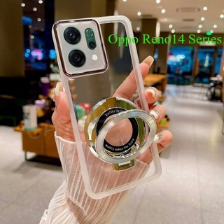 Dành Cho Oppo Reno 15 14 14Pro 14F 13 12 11 14 Pro F Reno14 Pro 4G 5G Bảo Vệ Ống Kính Máy Ảnh Giá Đỡ Nhẫn Vỏ Điện Thoại TPU Nhiều Màu Sắc Mạ Linh Hoạt Vỏ Chống Sốc Bảo Vệ Mặt Sau