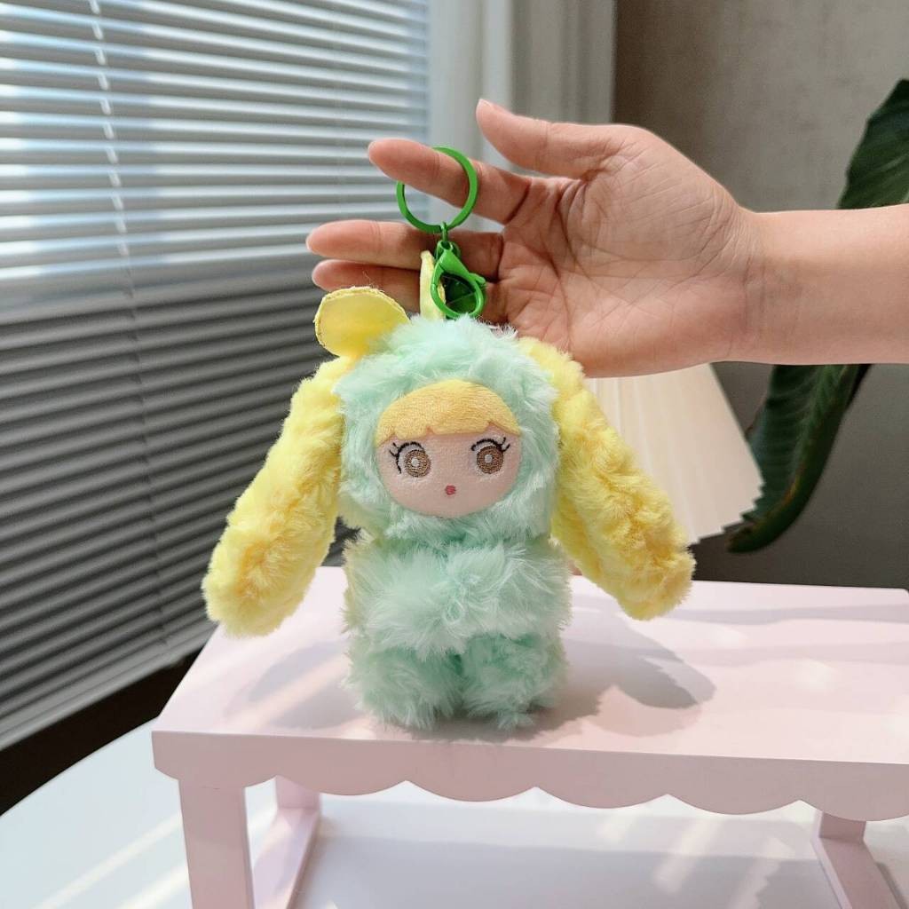 [ HÀNG MỚI VỀ ] Móc khóa gấu bông manchao dễ thương Gấu bông móc khoá cao cấp kích thước 9x13Cm