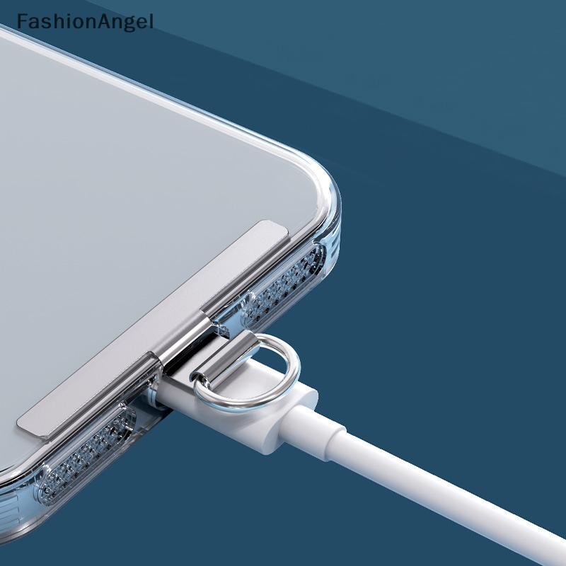 FashionAngel 0.3MM Kim Loại Chắc Chắn Điện Thoại Di Động Tether Tab Xoay 360 Độ Dây Đeo Điện Thoại Gioăng Thay Thế Dây Điện Thoại Miếng Dán Kẹp VN