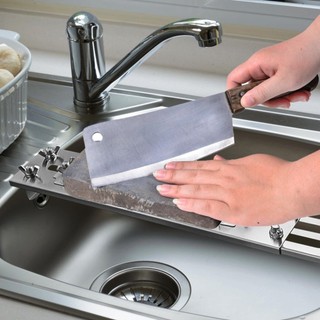 Máy mài dao bằng thép không gỉ Giá đỡ đá mài Cầu bồn rửa Đá nước có thể điều chỉnh để mài đá mài antirtvn