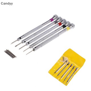 Bộ tuốc nơ vít chính xác NDY 5x đồng hồ trang sức thợ đồng hồ sửa chữa 5 đầu dự phòng N