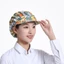 Mũ đầu bếp YOLOGO, Mũ nấu ăn bằng vải Cotton chống dầu, Mũ làm việc in hoa chống bụi Nhà hàng khách sạn