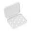 Exhila Eartips Hộp Bảo Quản Hộp An Toàn Ngăn Ngừa Rối Mất Để Bảo Quản Đầu Tai 6 Cặp