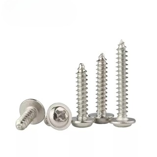 (((LXY) Đầu tròn chữ thập bằng thép không gỉ 304 có đệm tự khai thác (PWA) M1.4-M5 * L3-50mm (RM-VN-1)