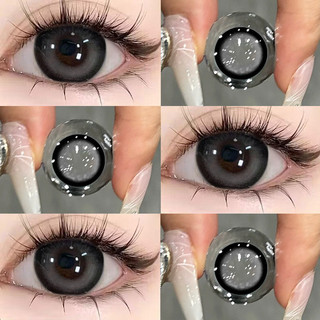 [Lớp 0.00 đến-8.00] BEAUTYEYENE Đen / Nâu YITONGNIAN Ống kính tiếp xúc Mắt búp bê 14,5mm Sử dụng nửa năm