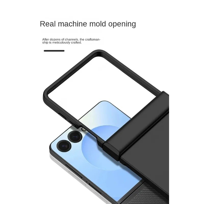 Skin Feel Hard PC Matte Phone Case cho Samsung Galaxy Z Flip 7 Z Flip 6 Z Flip 5 Z Flip 4 Z Flip 3 5G Bản lề Bảo vệ chống sốc Flip7 Flip6