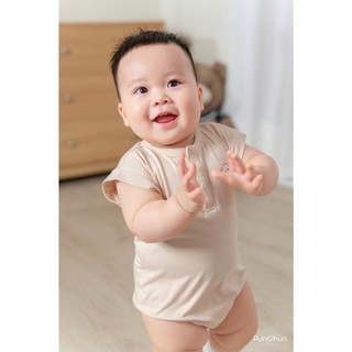 Punchun SS2025 Bodychip và Body 2 dây Fluffy cho bé
