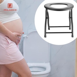 Có Thể Gập Lại Commode Ghế Tắm Phân Tiết Kiệm Không Gian Chống Trơn Trượt Di Động Ghế Vệ Sinh Cho Người Cao Tuổi Du Lịch Phụ Nữ Bà Bầu