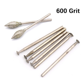 Đầu mài Emery Đầu khoan 1mm / 2mm / 3mm / 4mm Mũi khoan cắt cho dụng cụ quay khắc đánh bóng 2,35mm